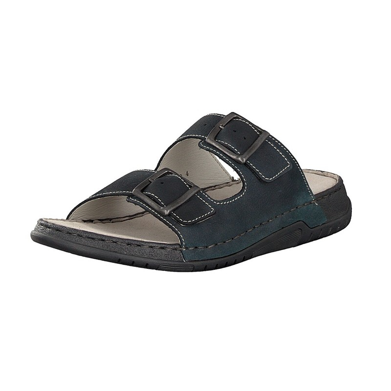 Pantufas Rieker 25763-15 Para Homem - Azuis